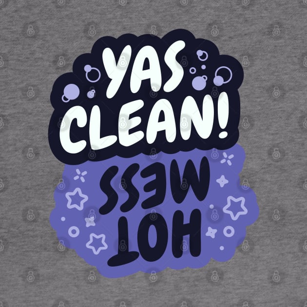 Yas Clean/Hot Mess Dishes Indicator by zacrizy